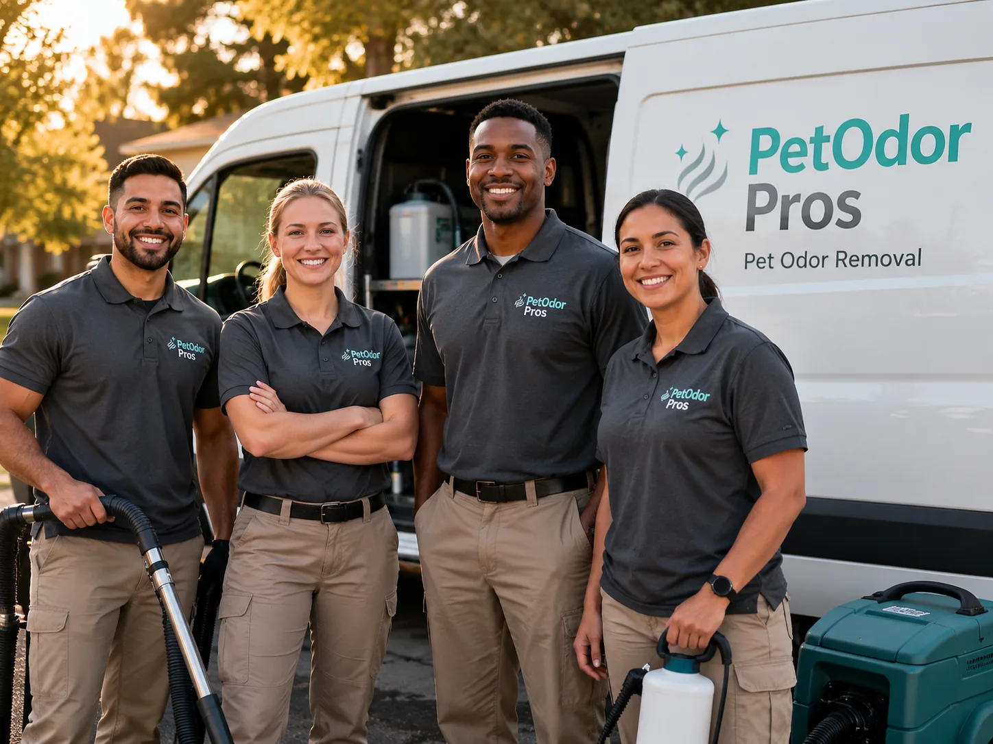 Pet Odor Removal team serving Olathe, CO